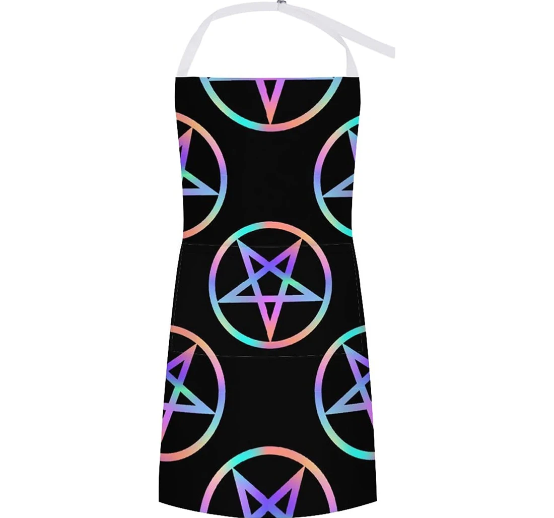 Magic Bright Pentagram Apron