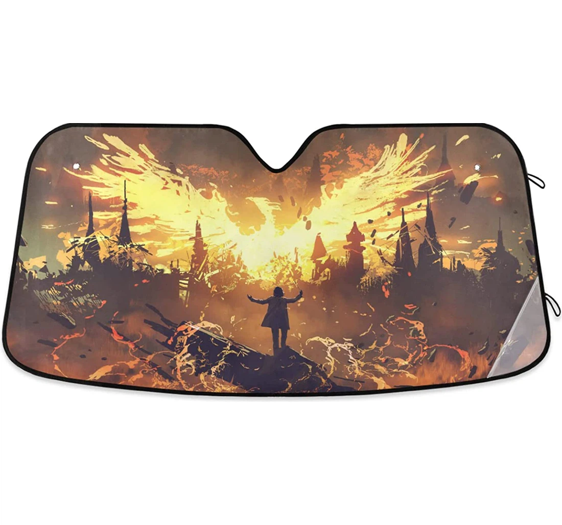Inferno Phoenix Auto Sun Shade