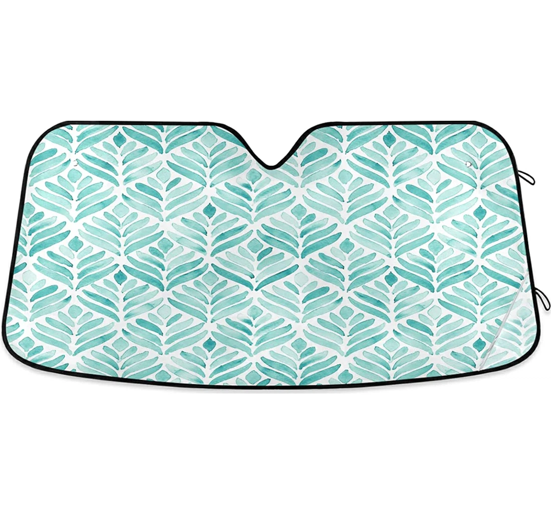 Vine Floral Pattern Auto Sun Shade