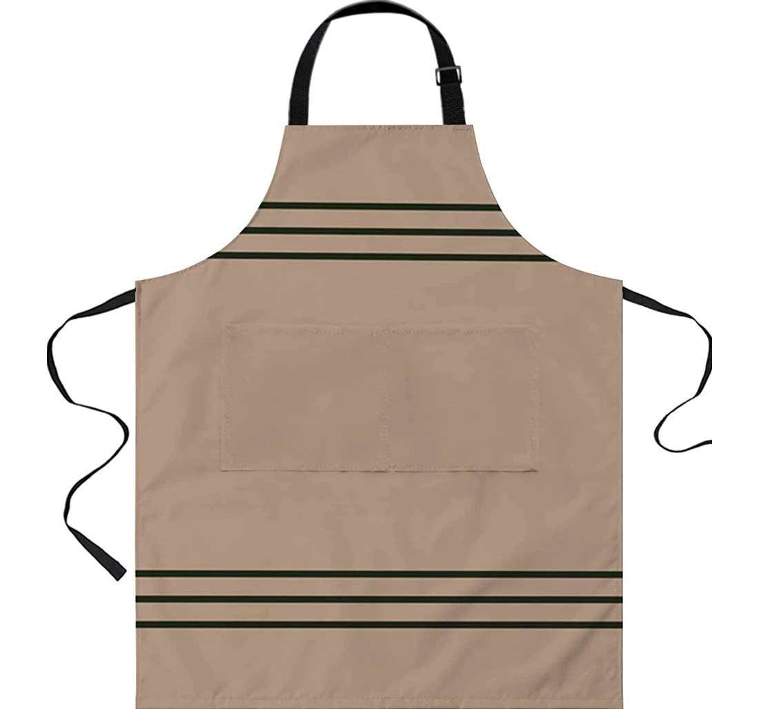 Retro Brown Back Server Chef Apron