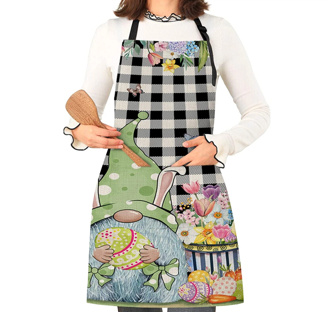 Easter Dwarf Aesthetic Flower Rabbit Egg Apron