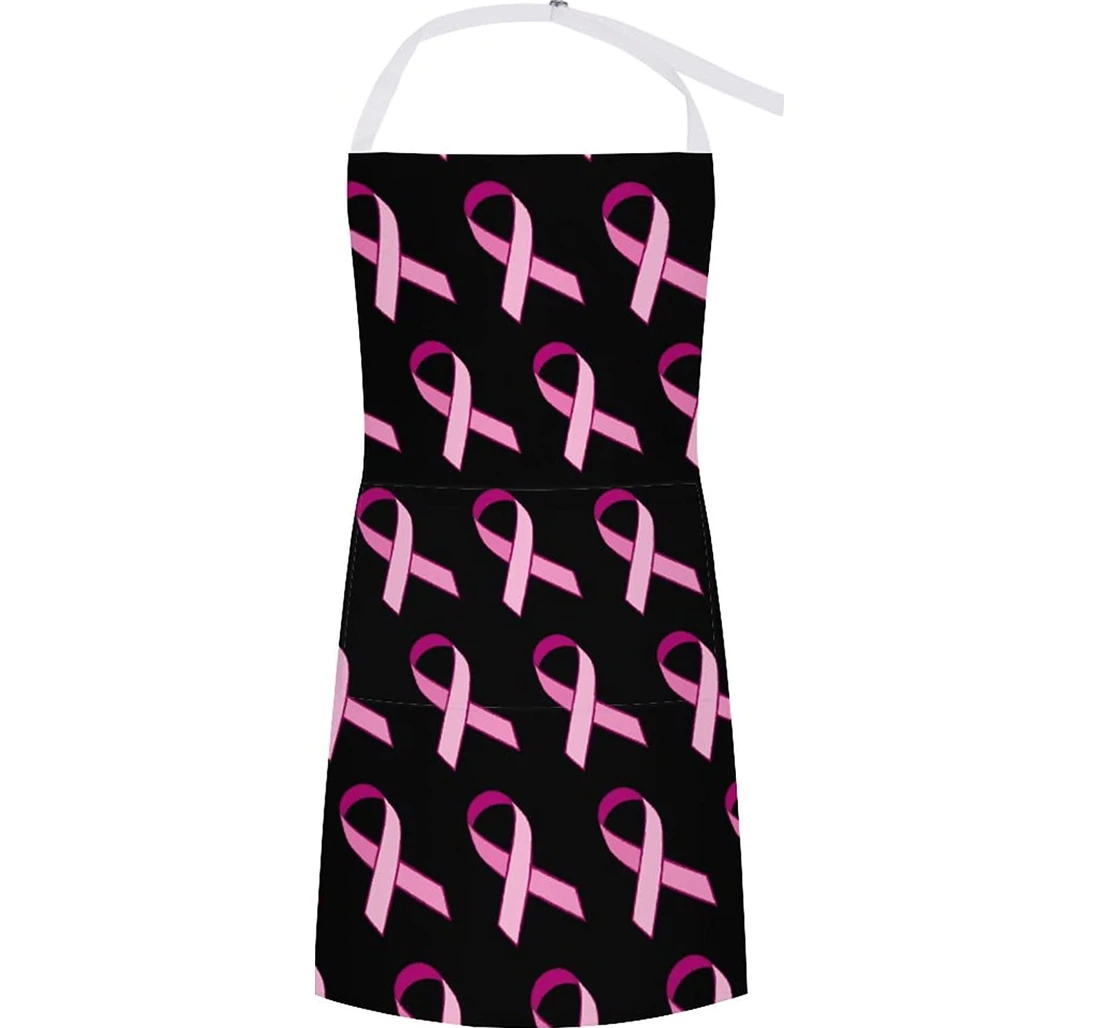Pink Ribbon Breast Cancer Awareness Apron