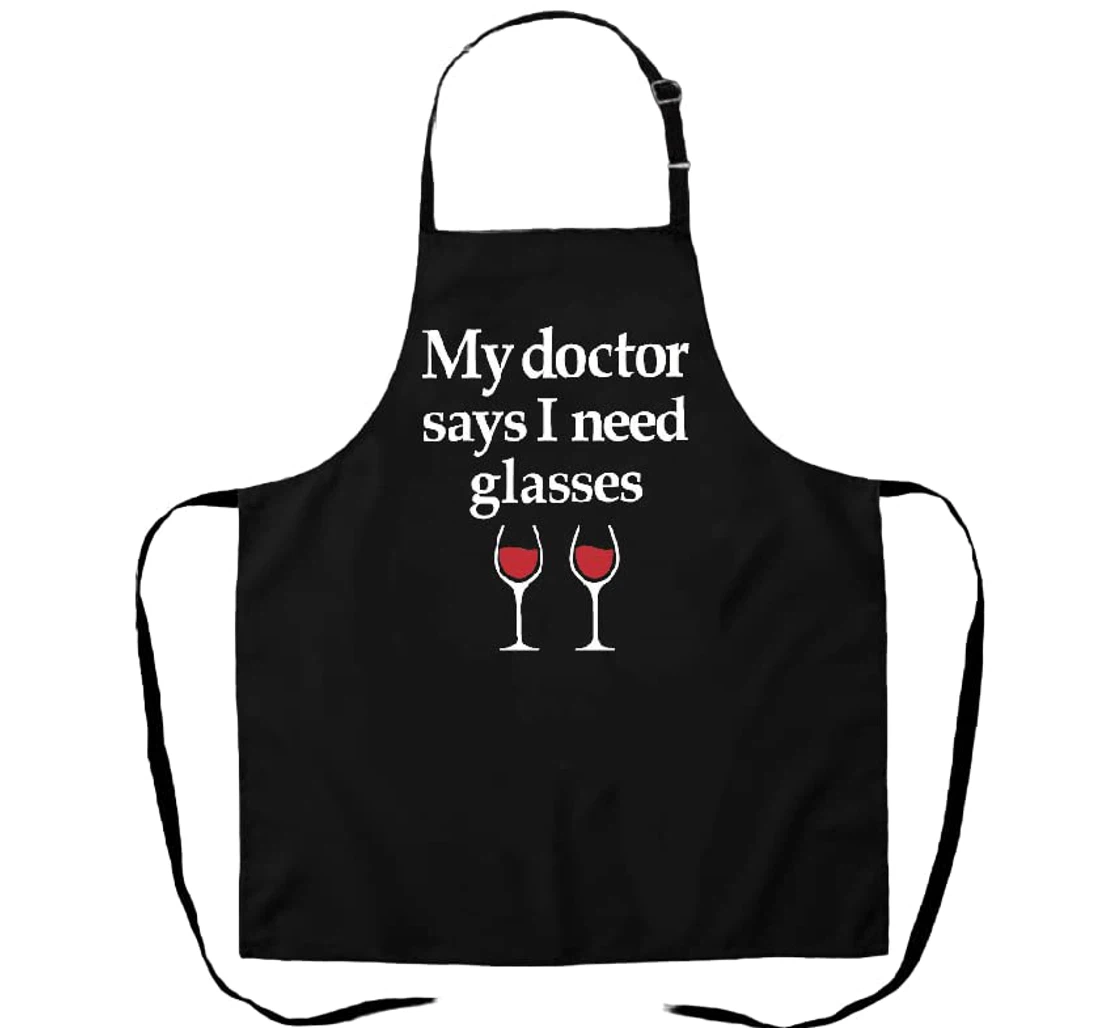 Funny Apron Wine Lover Gift Baker Gift Chef Hostess Gift Idea Baking Gift Mom Apron