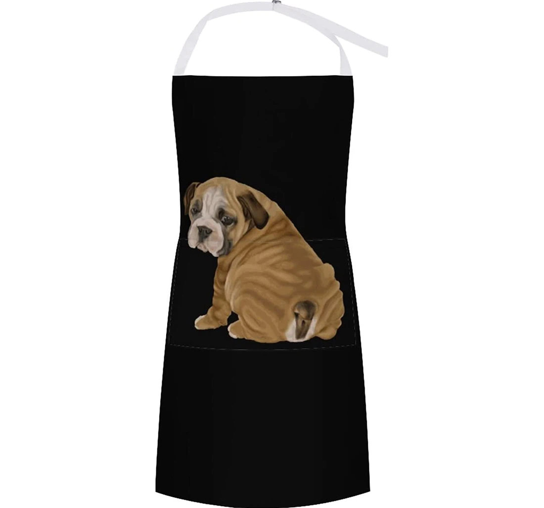 Cute Shar Pei Dog Apron