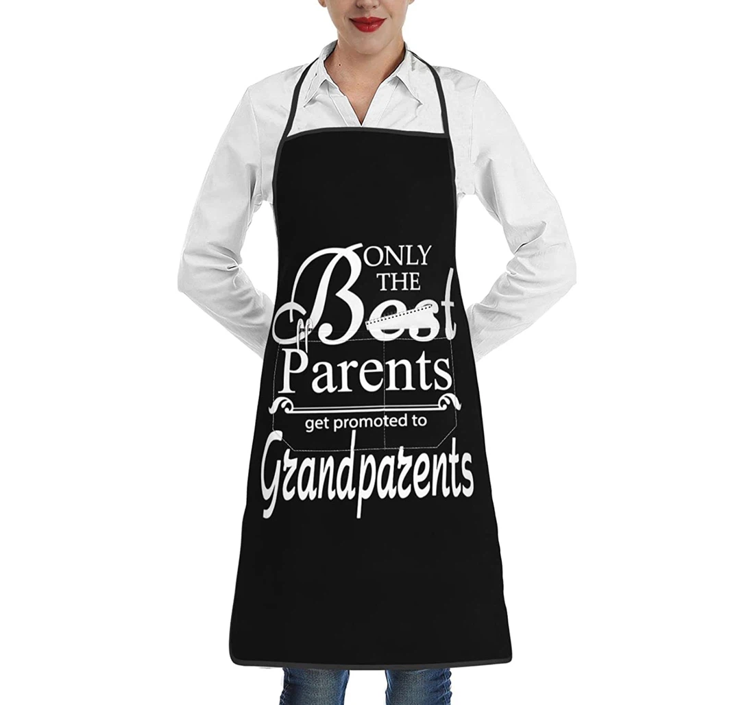 Best Parents Get Promoted To Grandparents Apron