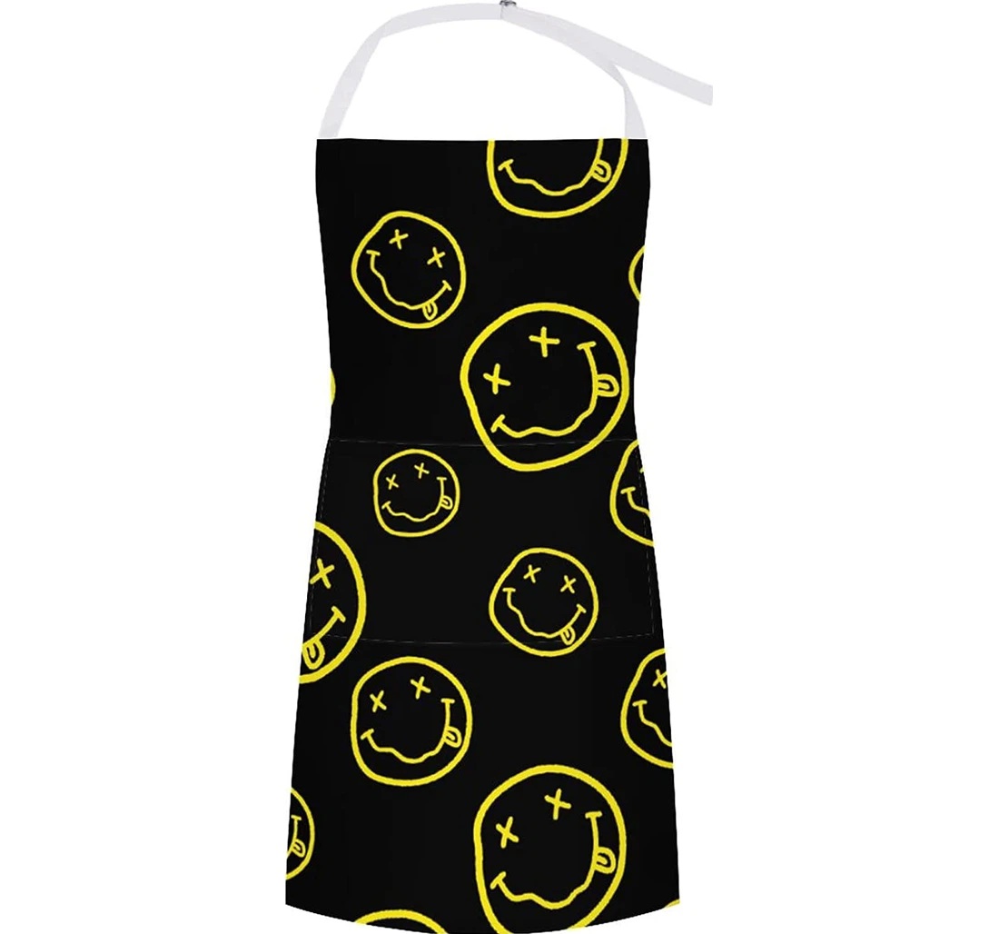 Funny Smiley Face Apron