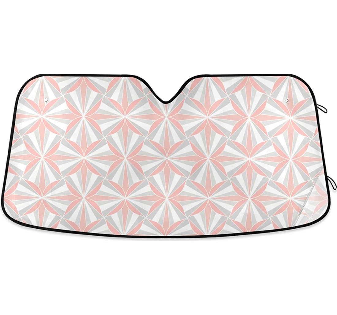 Elegant Decorative Art Auto Sun Shade