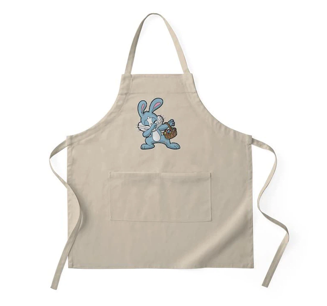 Dabbing Easter Bunny Light Apron