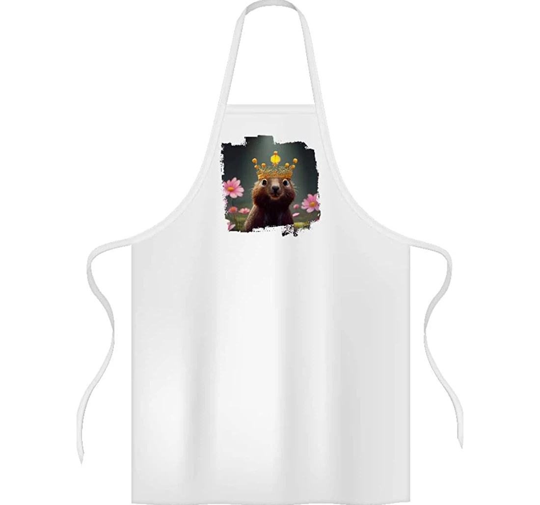 Marmot Animal Queen Apron