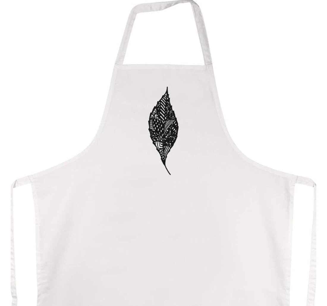 'patterned Leaf' Apron