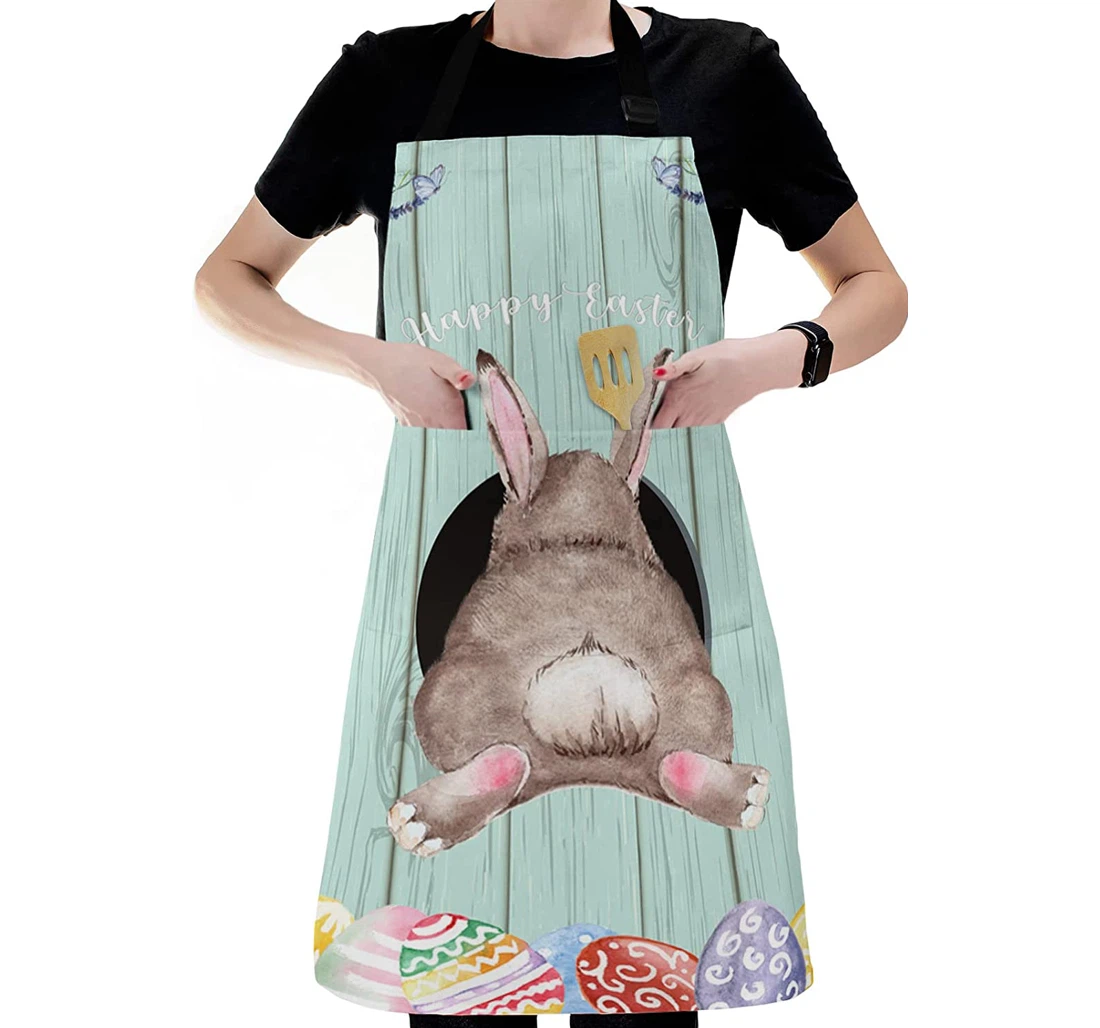 Rabbit Easter Bunny Tail Egg Apron