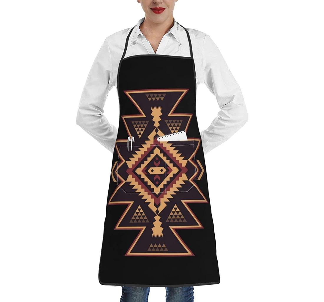 Native Southwest American Indian Aztec Navajo Apron