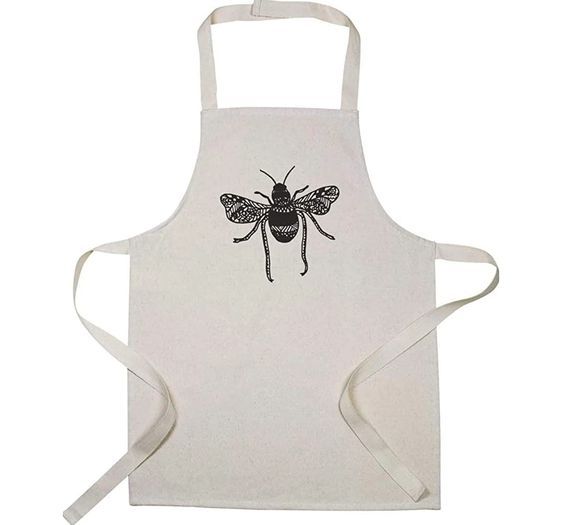 'patterned Bee' Apron