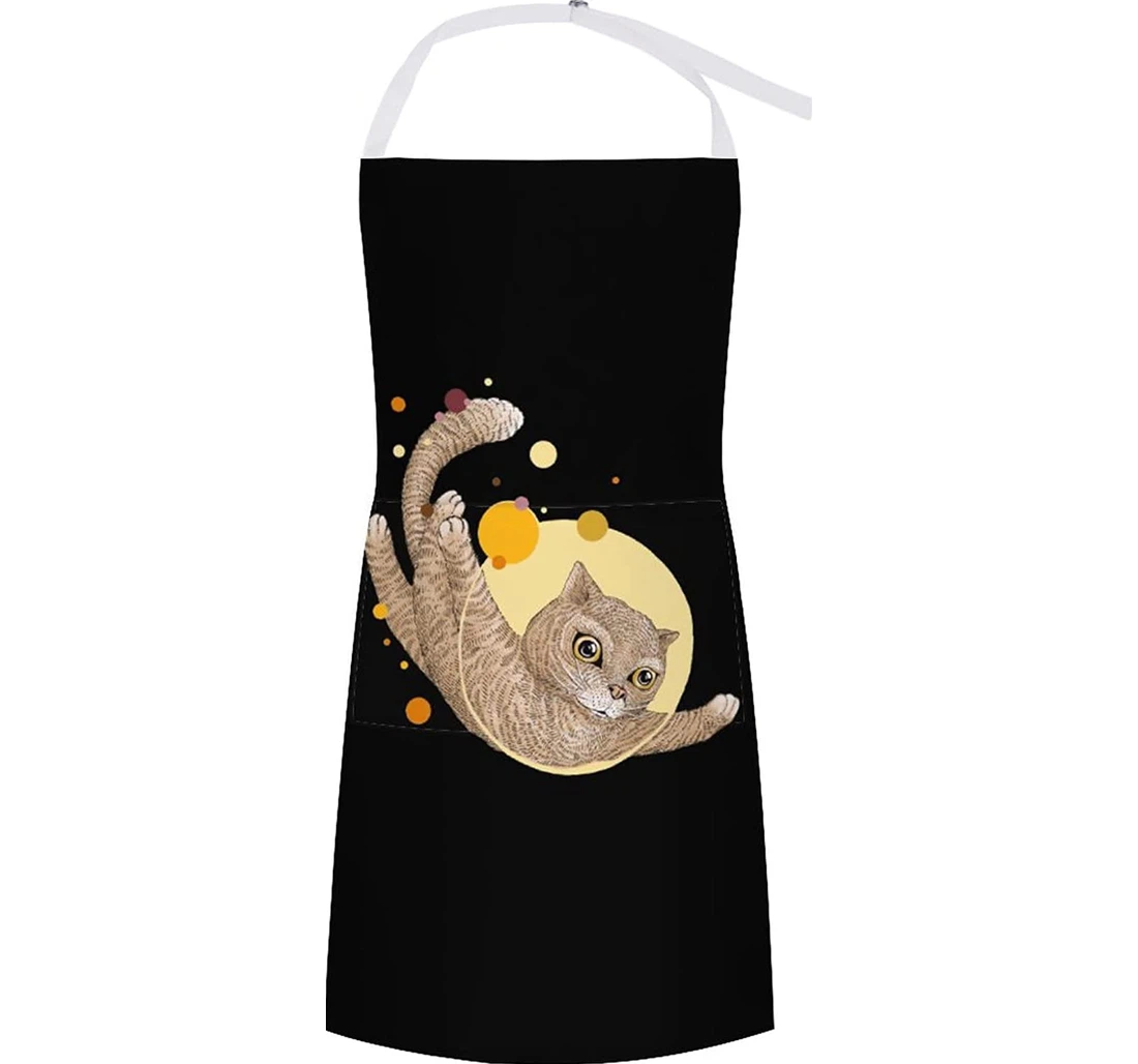 Cat Fly Space Apron