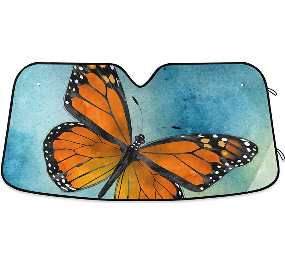 Monarch Butterfly Auto Sun Shade