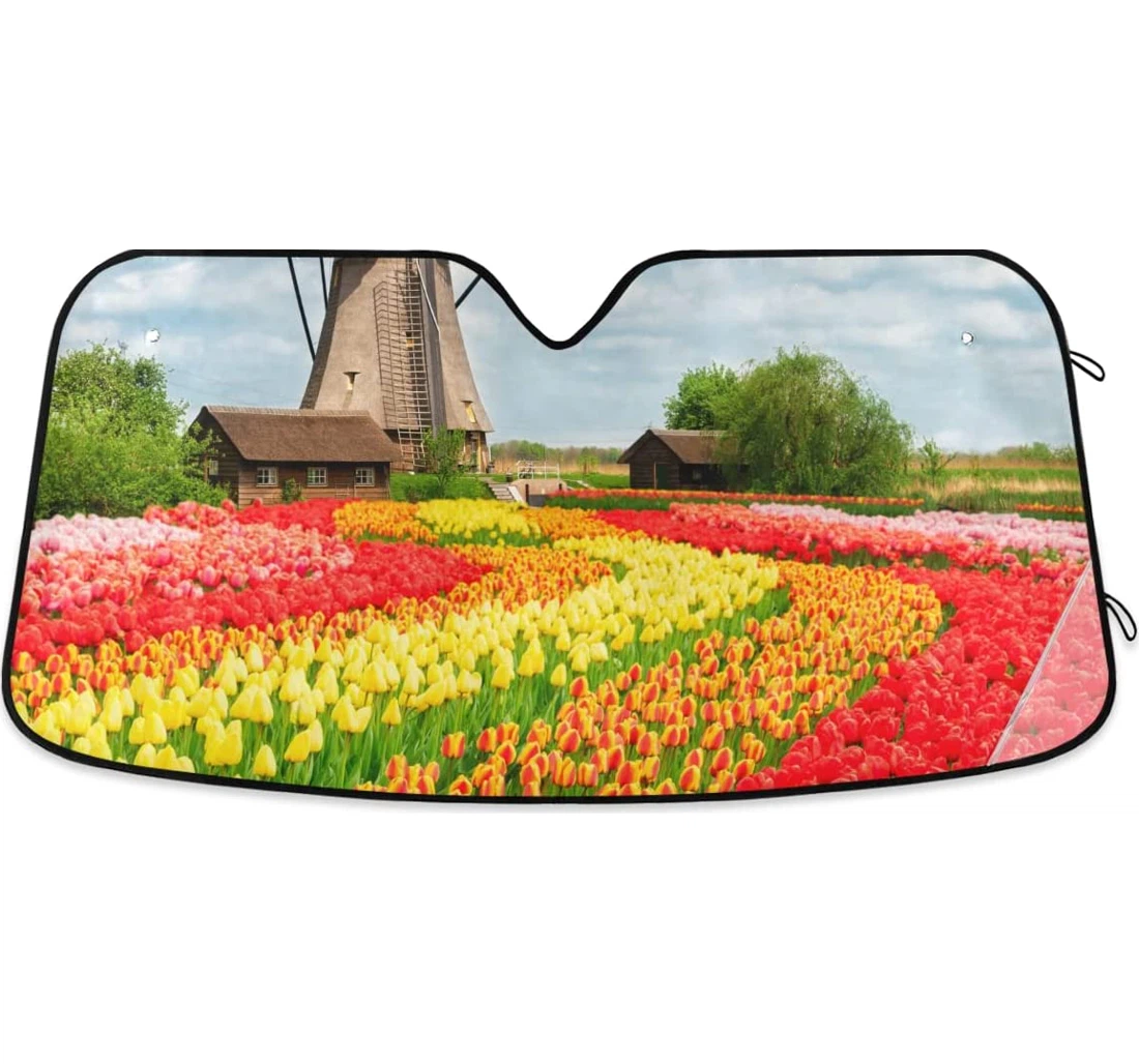 Windmill Tulip Auto Sun Shade