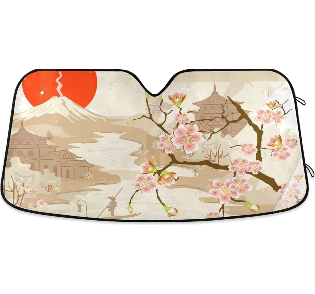 Japanese Fisherman Auto Sun Shade