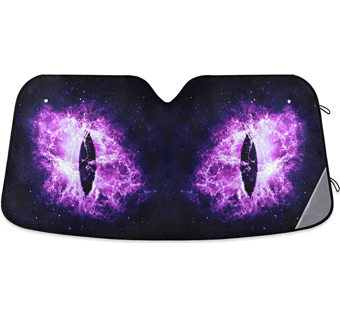 Purple Eye Auto Sun Shade