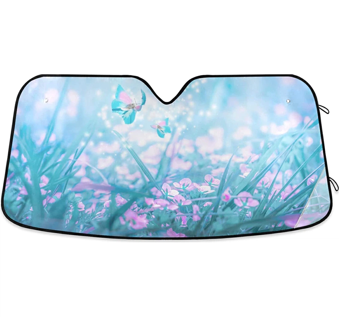 Dreamy Butterflies Auto Sun Shade