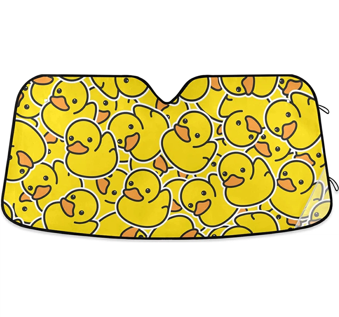 Rubber Duck Auto Sun Shade