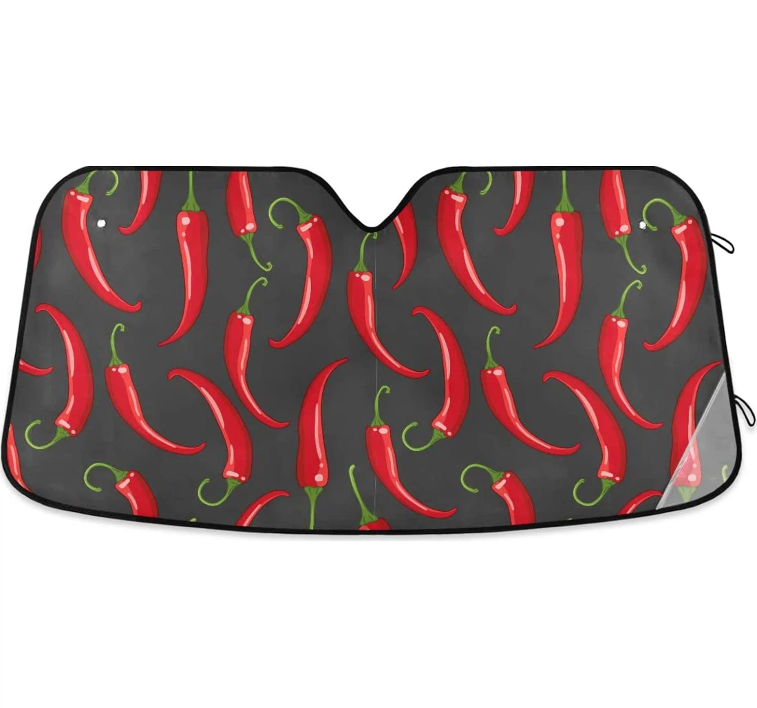 Chilli Peppers Auto Sun Shade