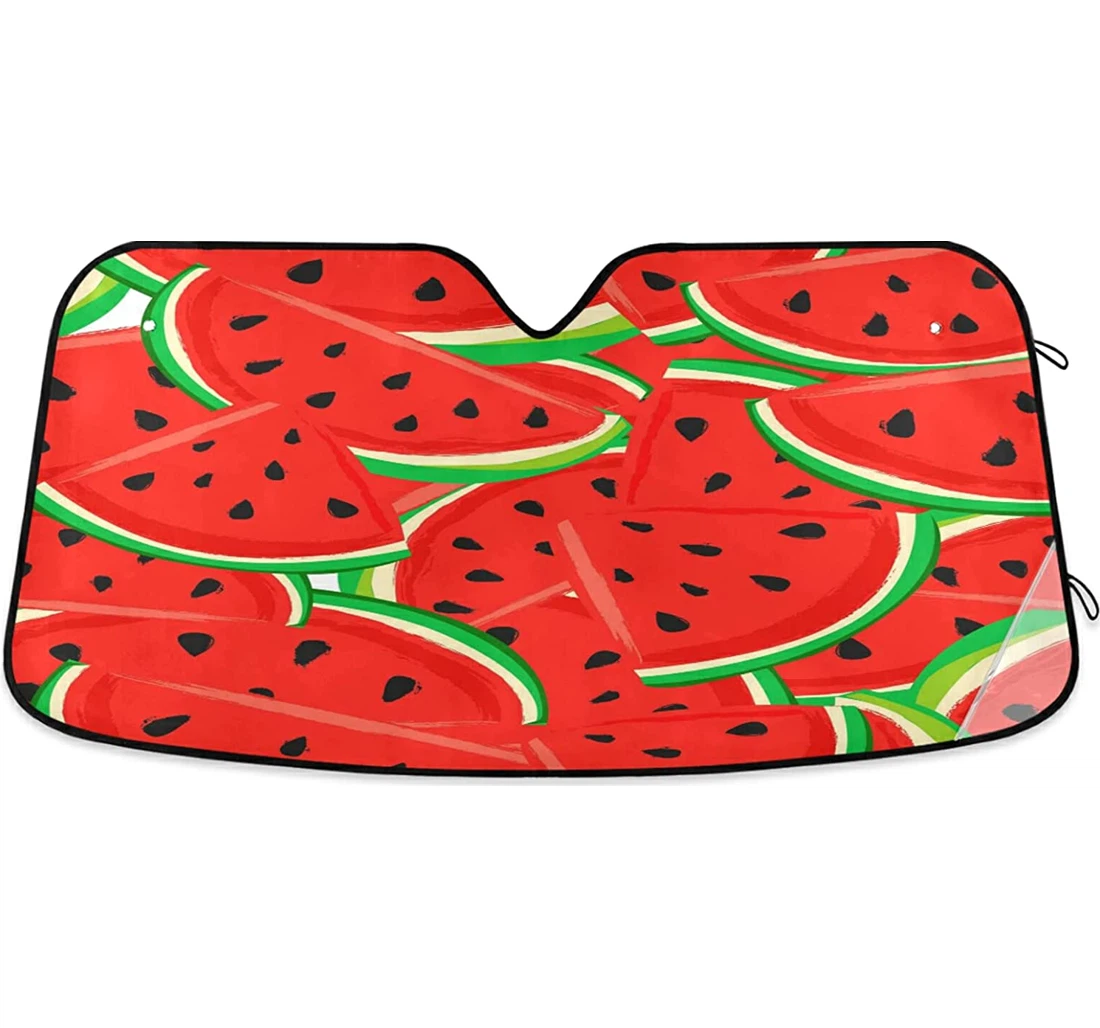Summer Fruit Watermelon Auto Sun Shade