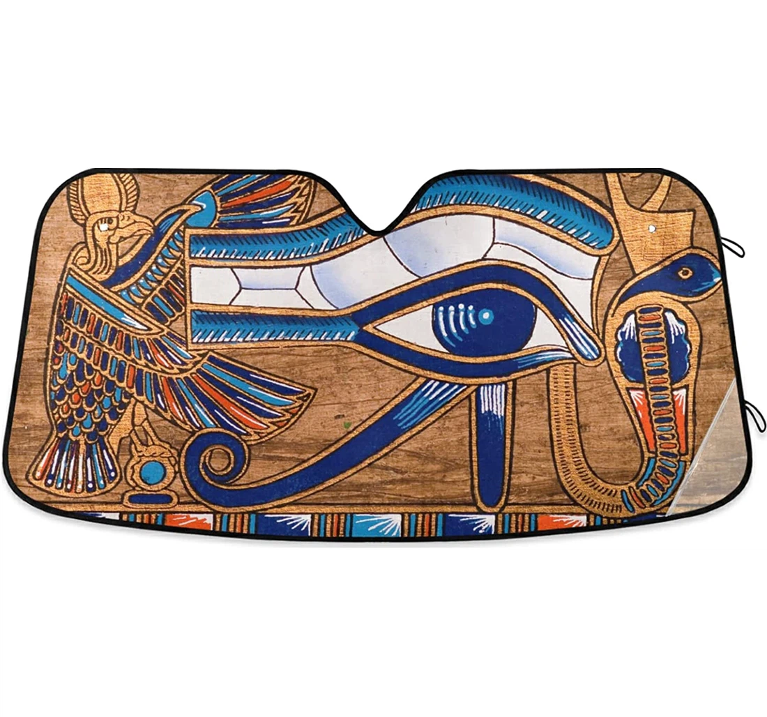 Egyptian Eye Of Horus Harmful Auto Sun Shade