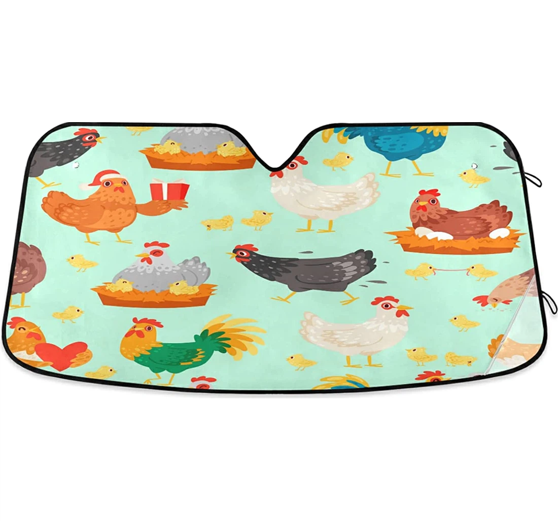 Chicken Auto Sun Shade