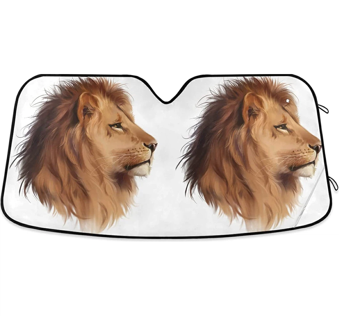 Head Of Lion Auto Sun Shade