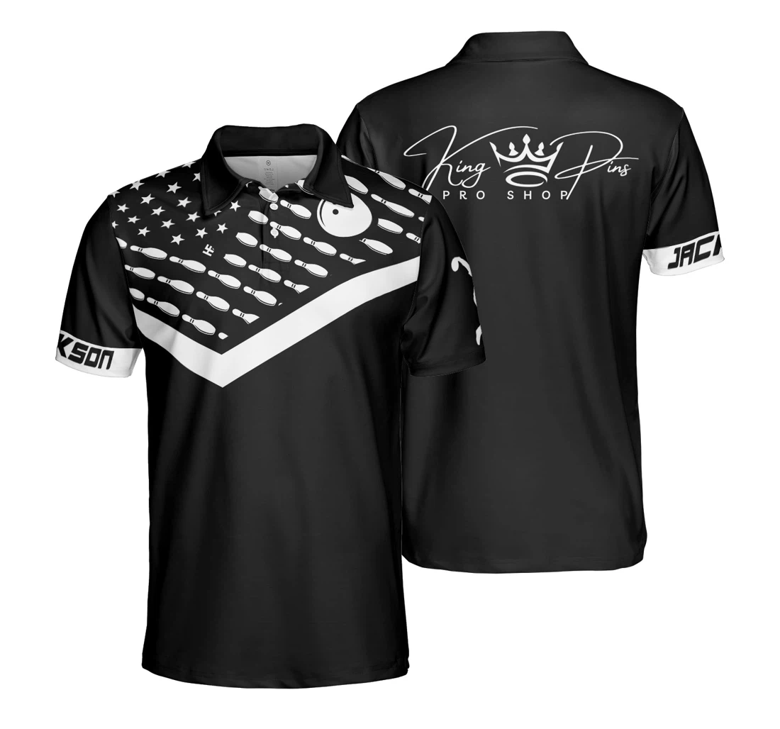 King Pins Pro Shop Custom - Polo Shirt