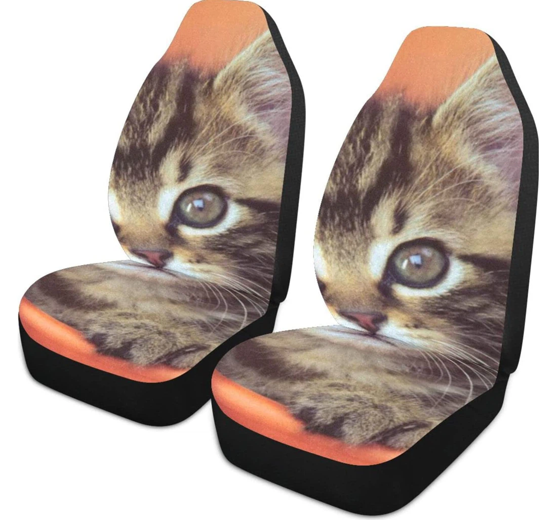 Lovelb Kitten Universal Front Car Seat Cover