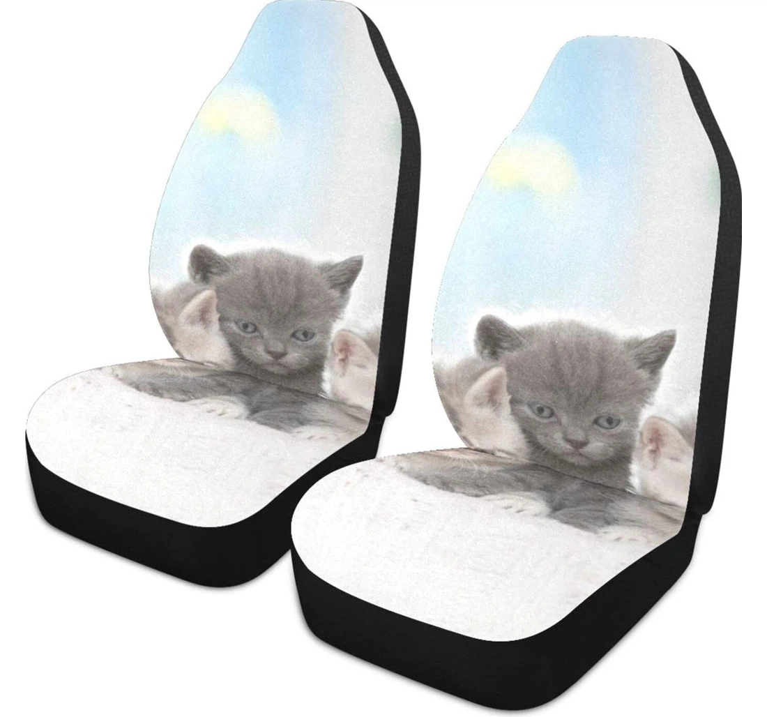 Kitten Universal Front Car Seat Cover