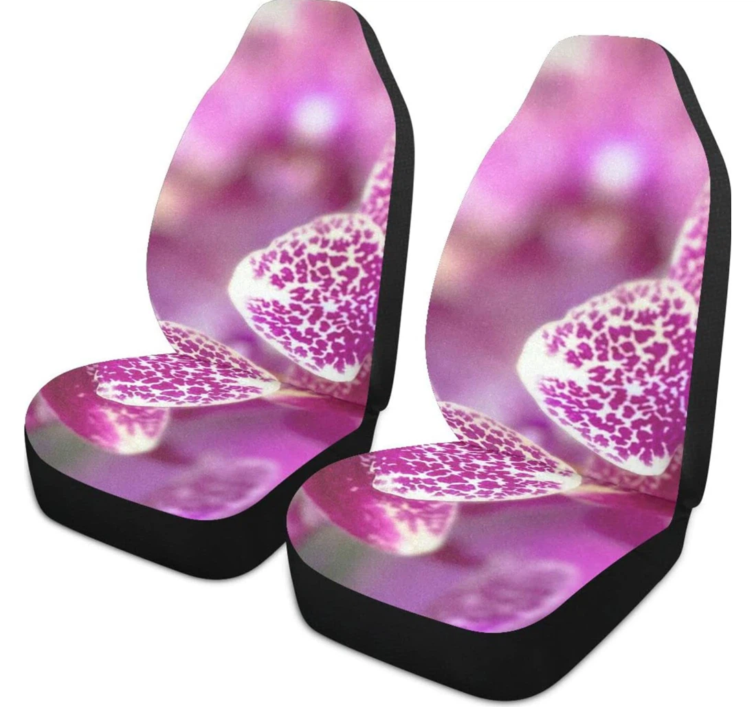 Purple Orchid Universal Front Car Seat Cover