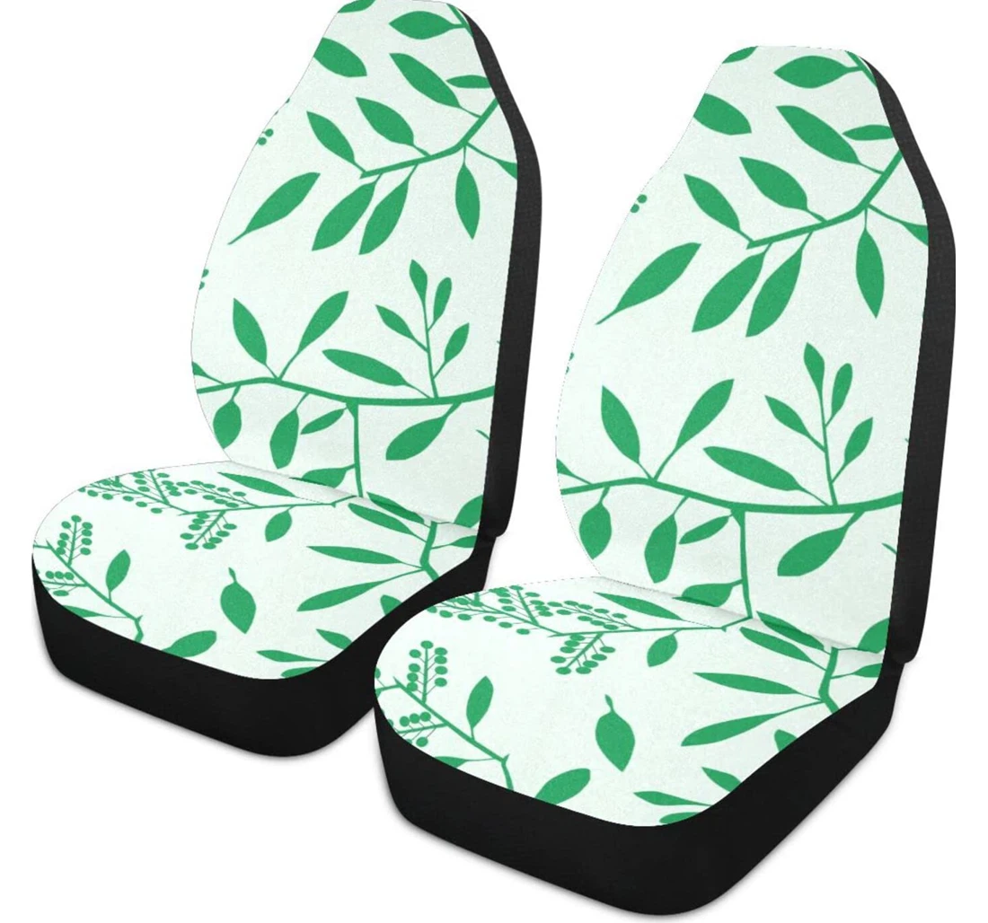 Desert Leaf Universal Front Car Seat Cover