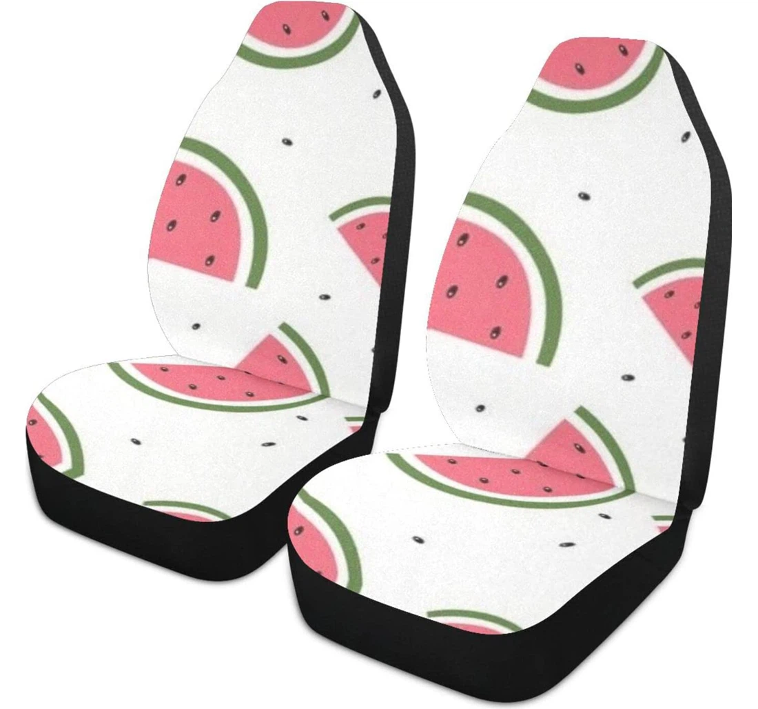 Fruit Watermelon Cartoon Universal Front Car Seat Cover