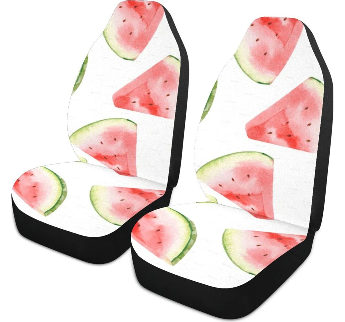 Fruit Watermelon Cartoon Universal Front Car Seat Cover