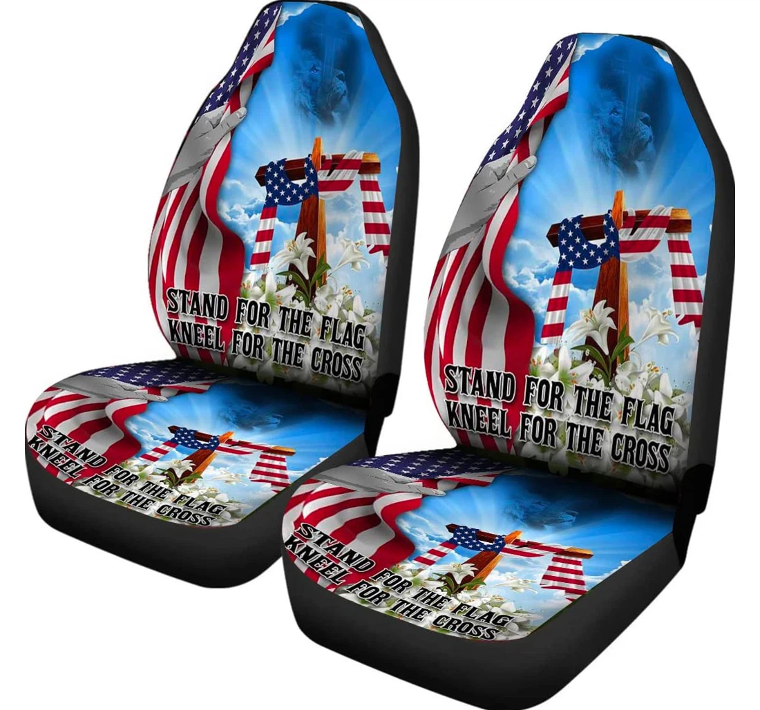 Eagle Independence Welcome Home Universal Front Car Seat Cover