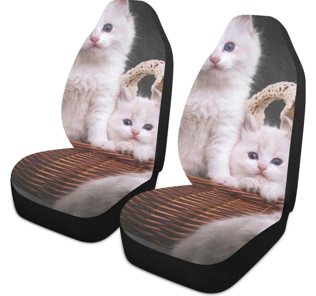 Lovelb Kitten Universal Front Car Seat Cover