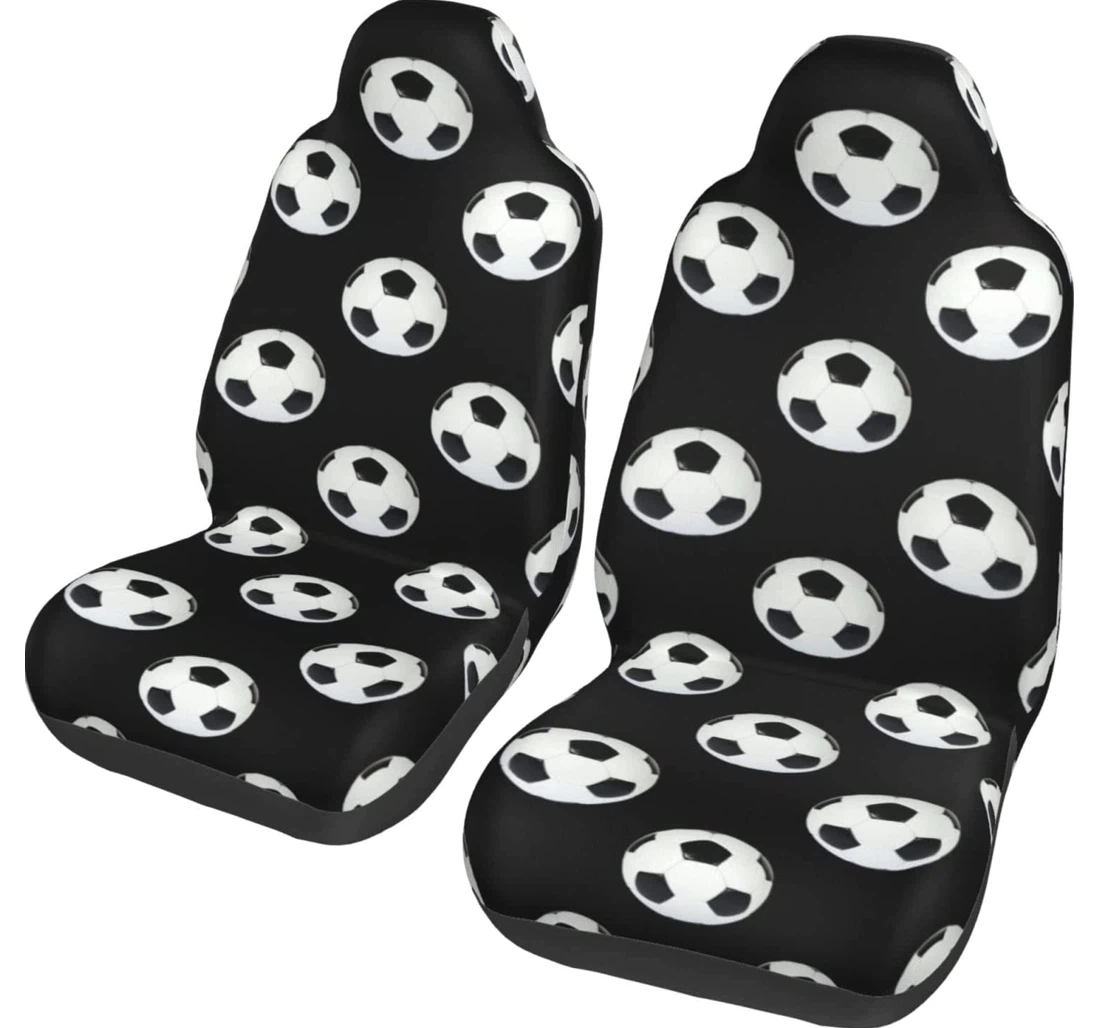 Football Universal Front Car Seat Cover