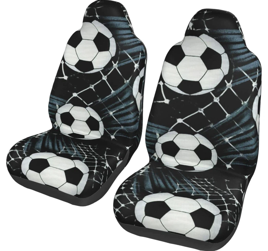 Soccer Universal Front Car Seat Cover