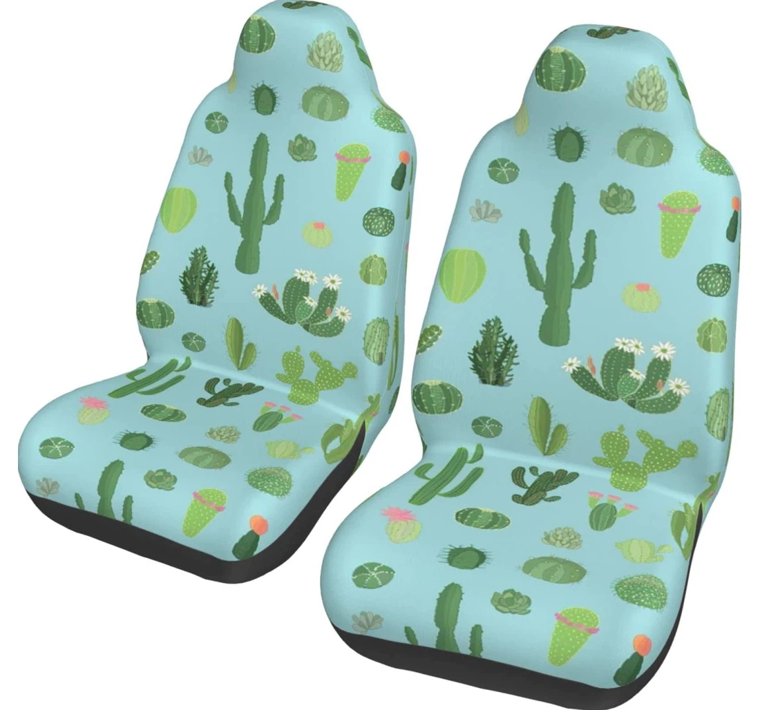 Cactus Universal Front Car Seat Cover