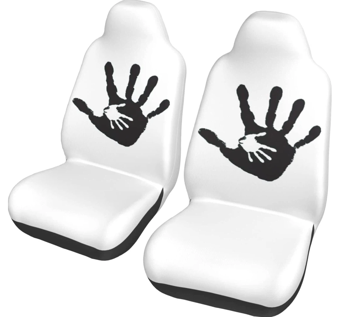 Child S Handprint Universal Front Car Seat Cover
