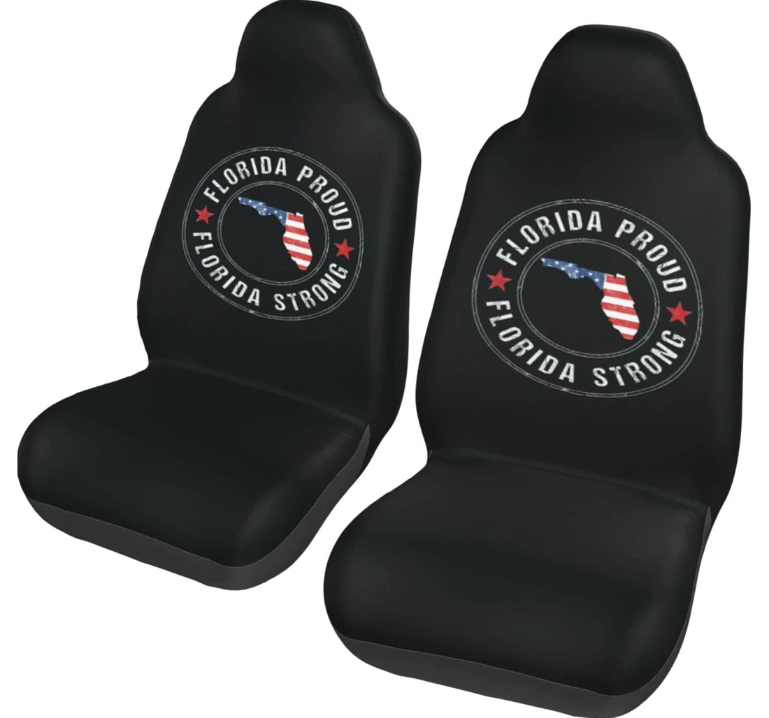 Florida Strong Universal Front Car Seat Cover