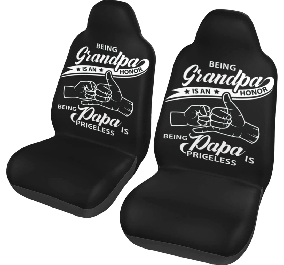 Happy Universal Front Car Seat Cover