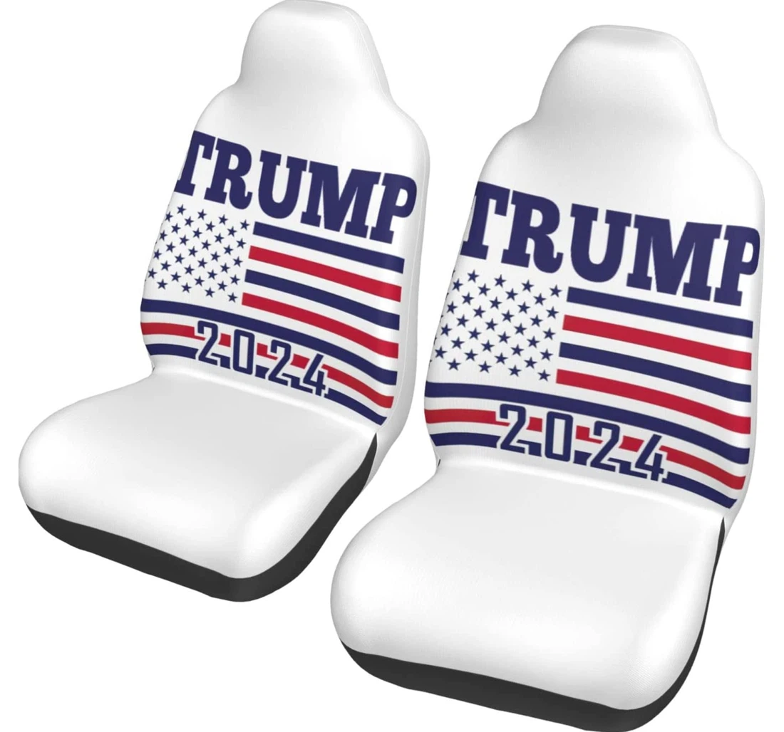 Trump 2024 Universal Front Car Seat Cover