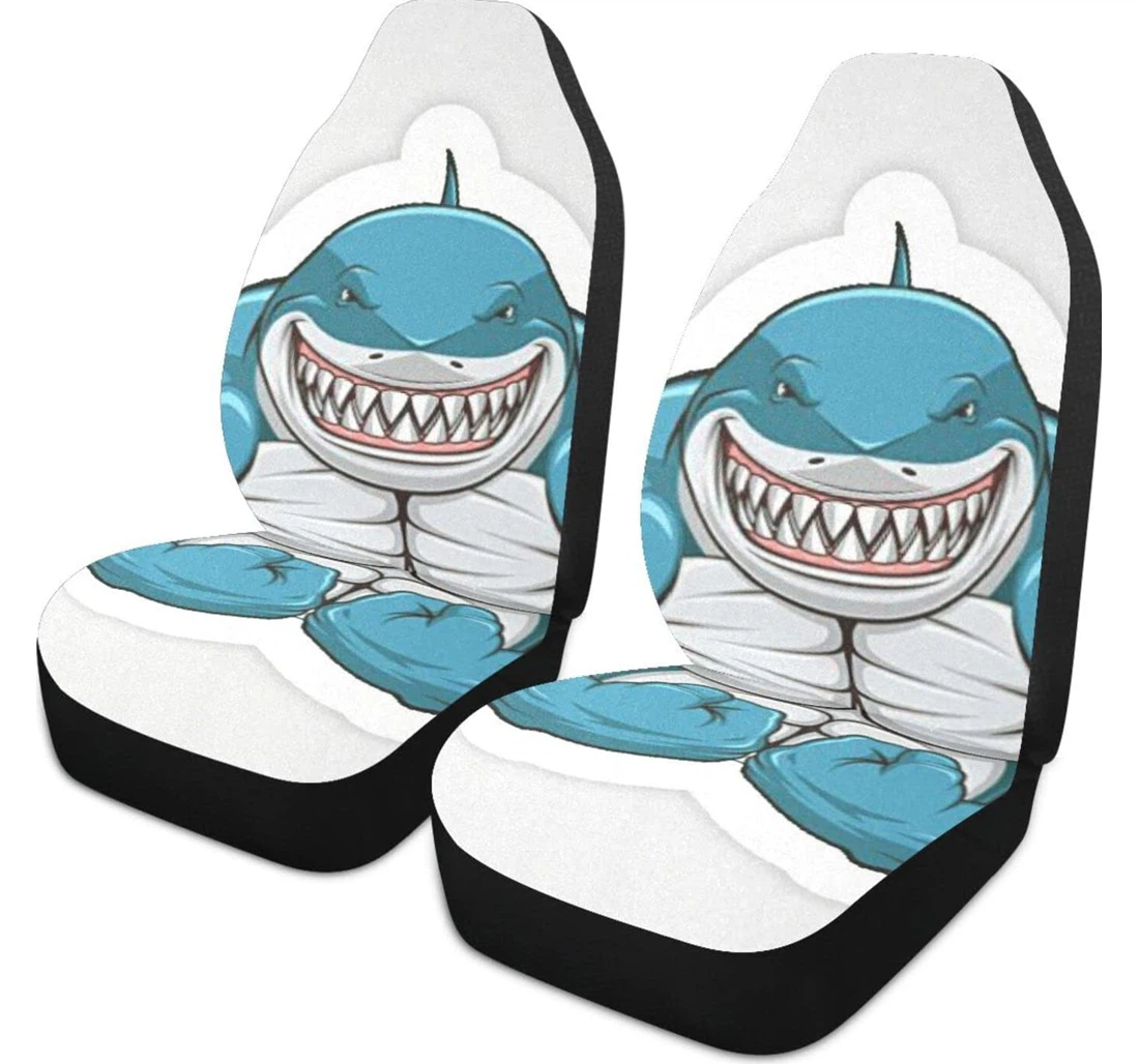 Strong Shark Universal Front Car Seat Cover