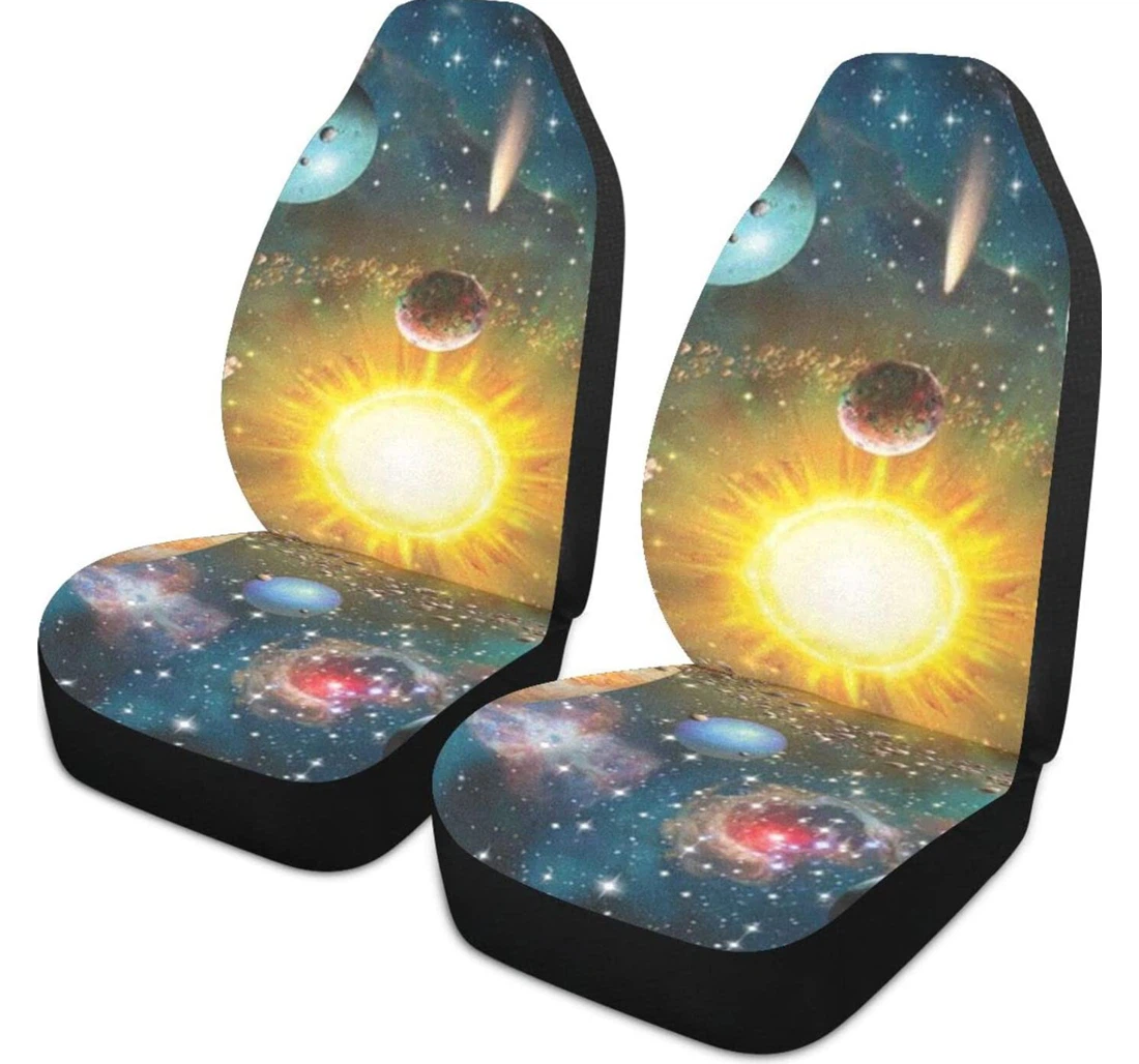 Solar System Universal Front Car Seat Cover