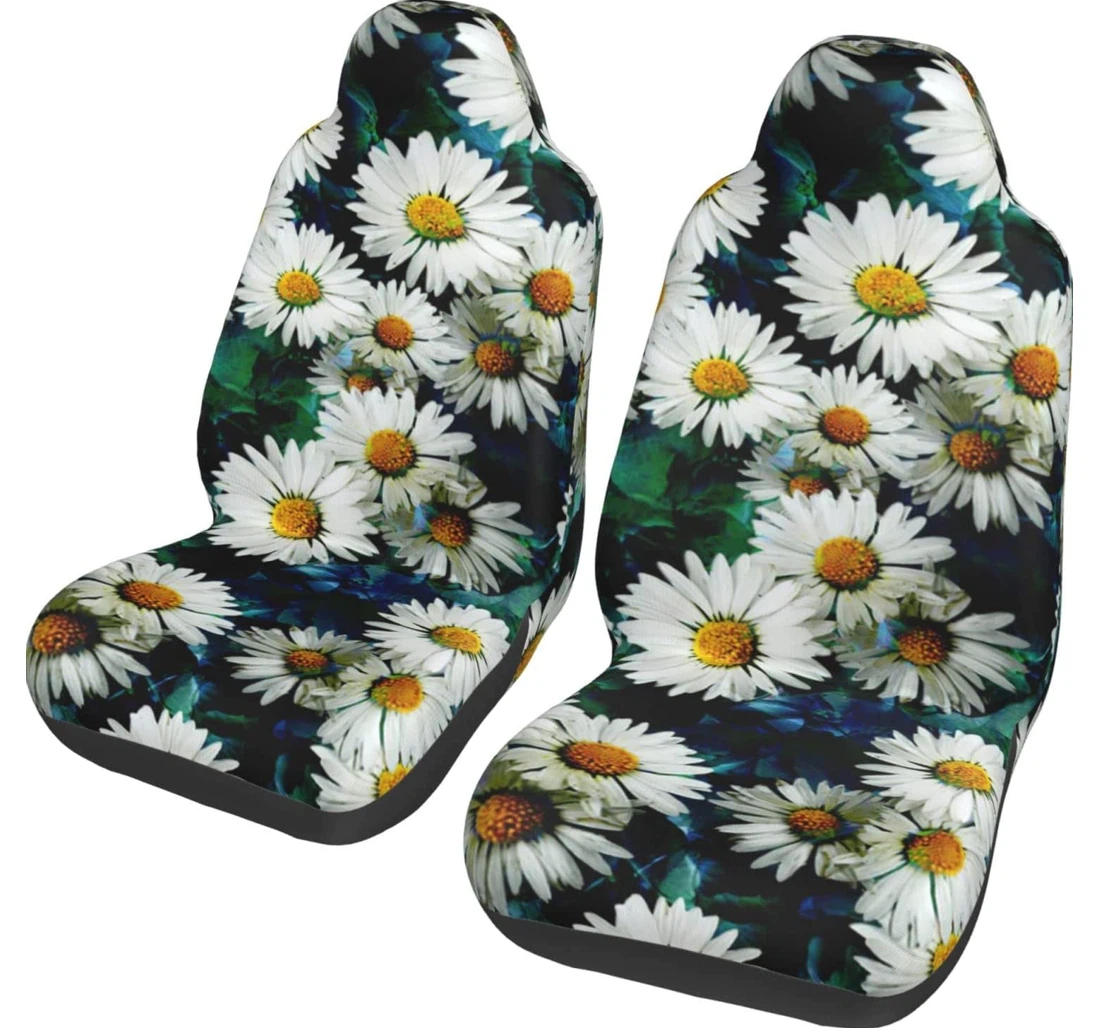 Cute Daisy Universal Front Car Seat Cover