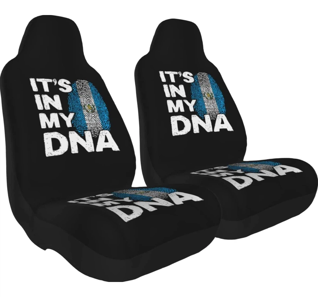 It's In My Dna Guatemala Thicken Universal Front Car Seat Cover
