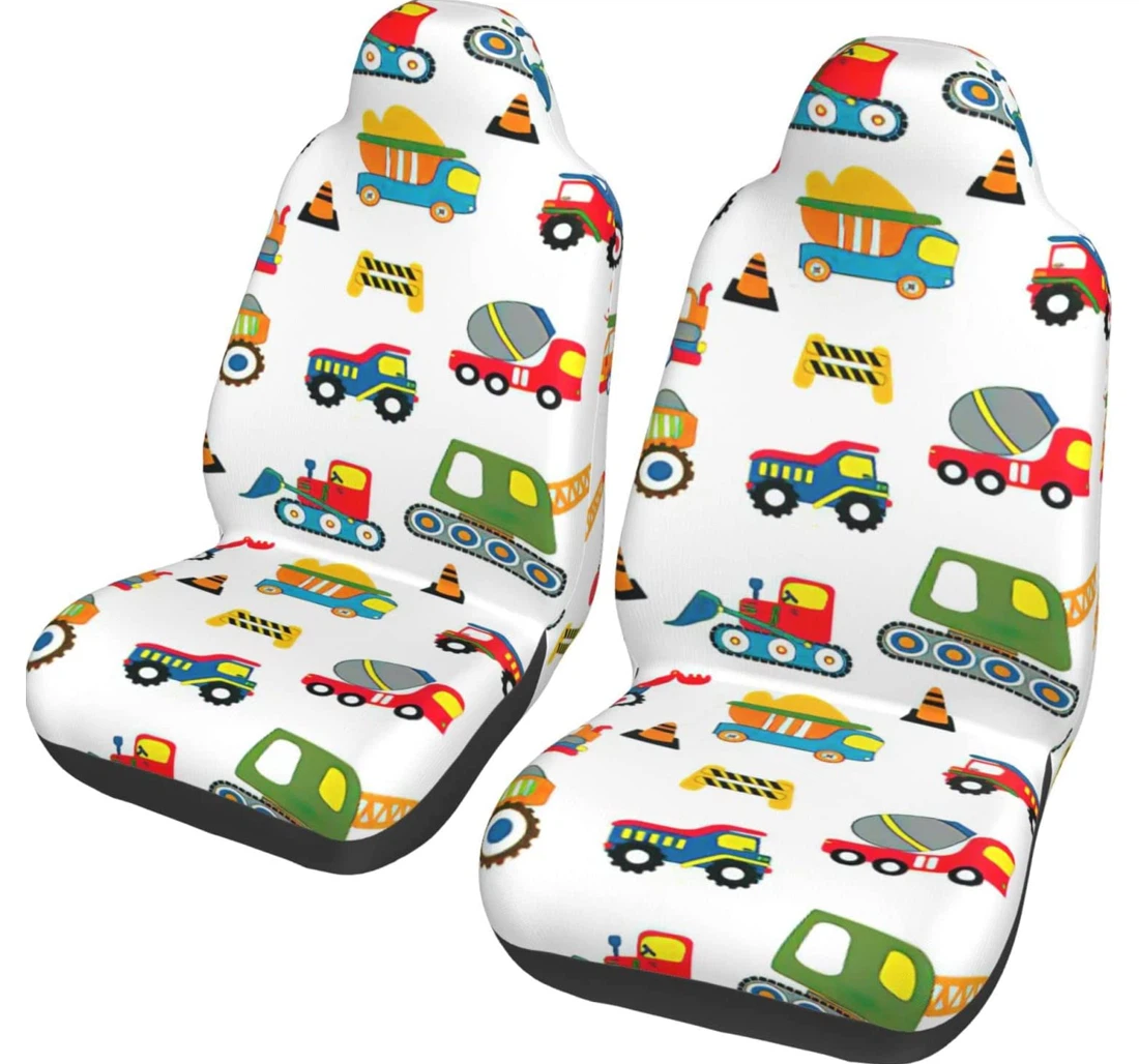 Colorful Universal Front Car Seat Cover
